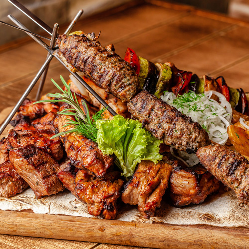 Sizzling Kebabs Served at Pizza Daddy Takeaway in Blyth 